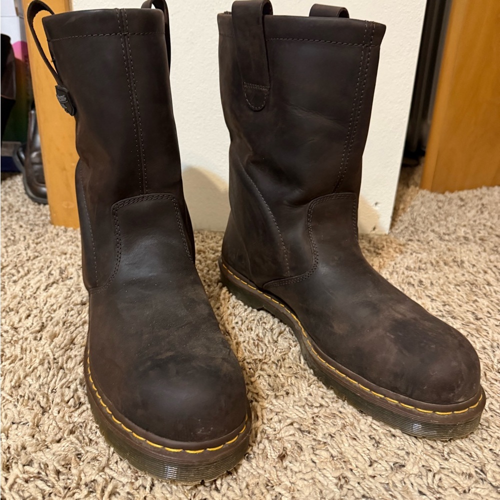 Dr. Martens Men's Industrial Steel Toe Boots